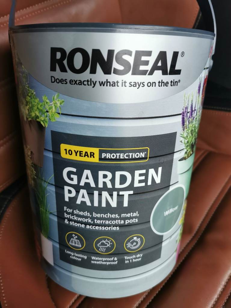 Ronseal Garden Paint - Willow - 5 Litre