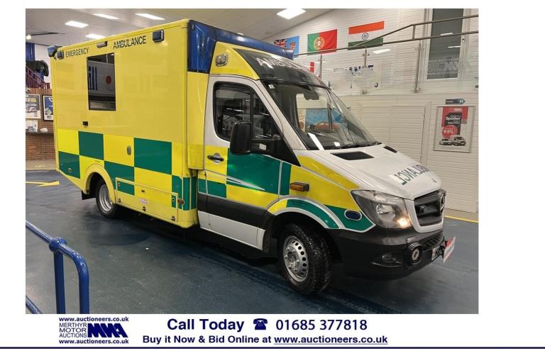 2015 Mercedes-Benz Sprinter 3.0CDI 190PS AUTO WAS BODY AMBULANCE / CAMPER -----------------------...