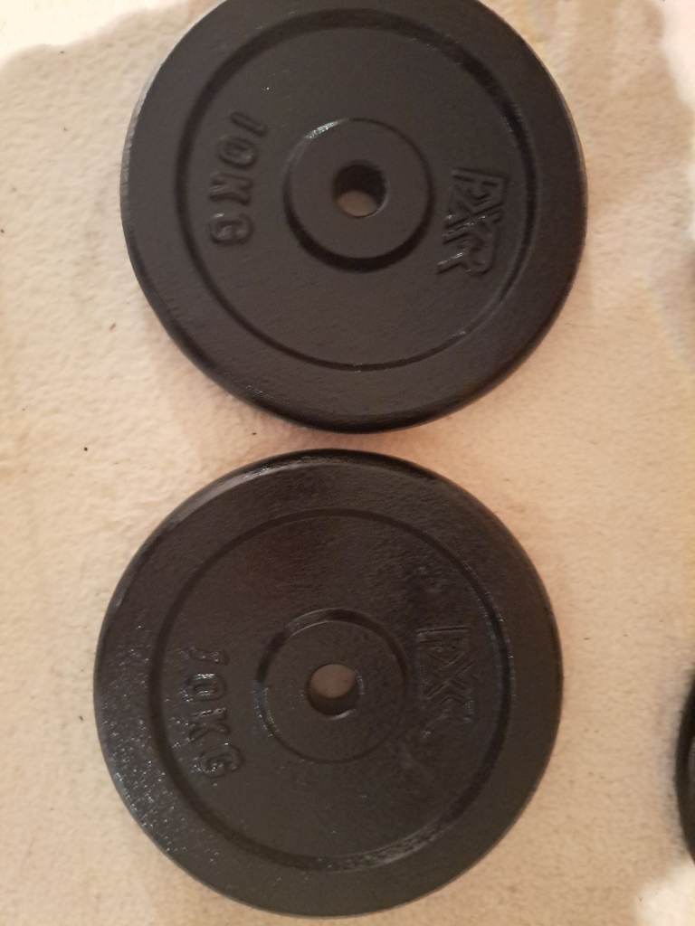 image for Weight plates 2x10kg 