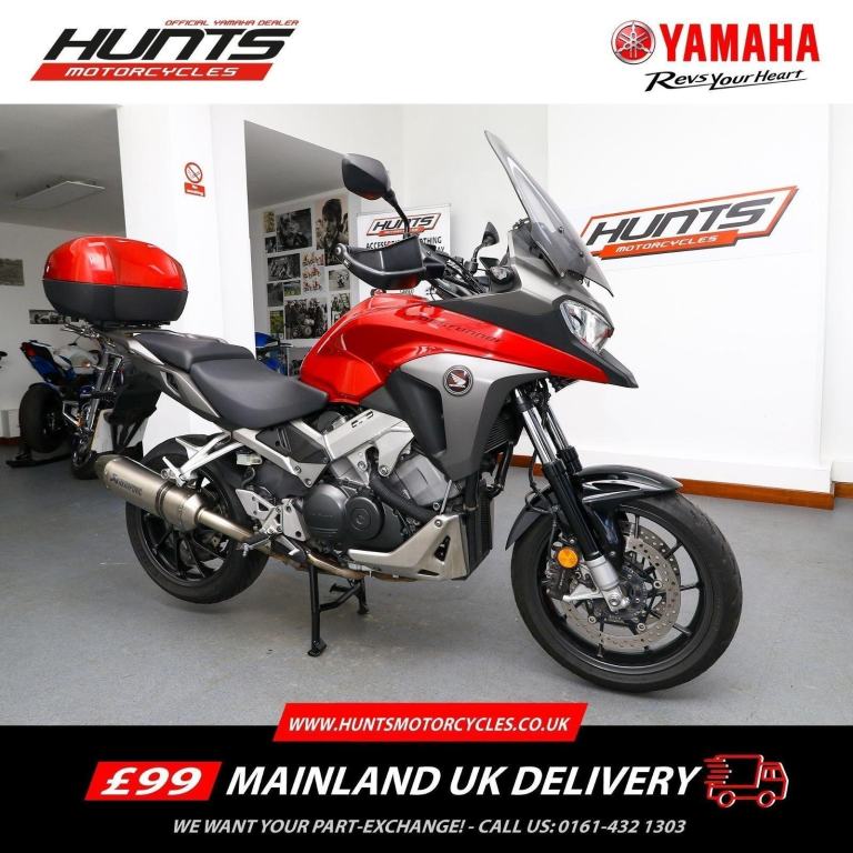 2015, '15 Honda VFR800X Crossrunner. Sat Nav, Akro. See Text For Spec. £5,495