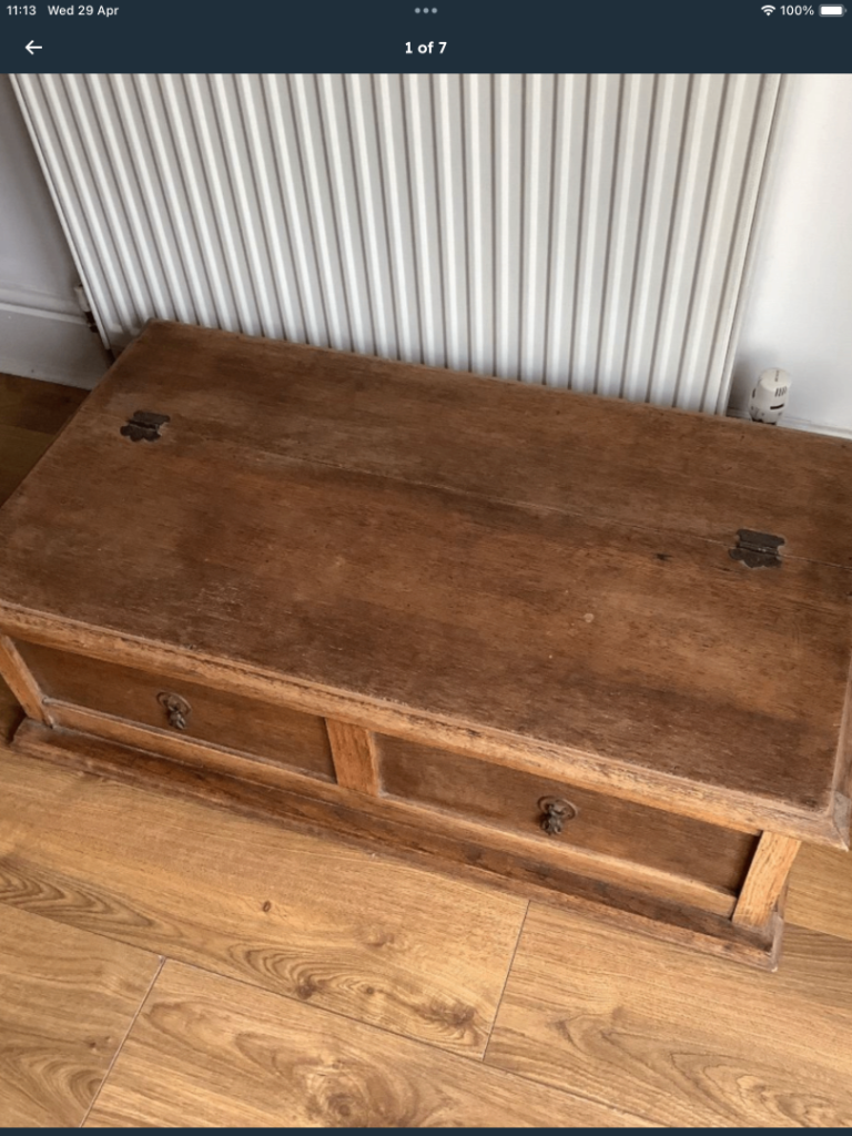 Antique Blanket Box 