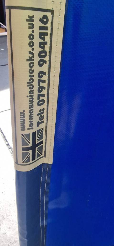 Jormax Windbreak/dog enclosure – Blue, Good Condition