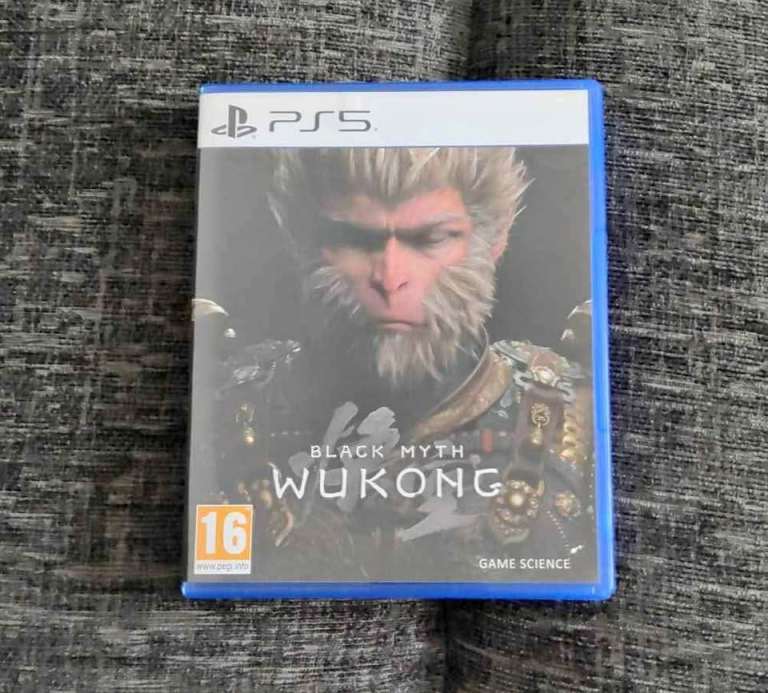 PS5 Wukong Black Myth Game in mint condition & perfect Working order