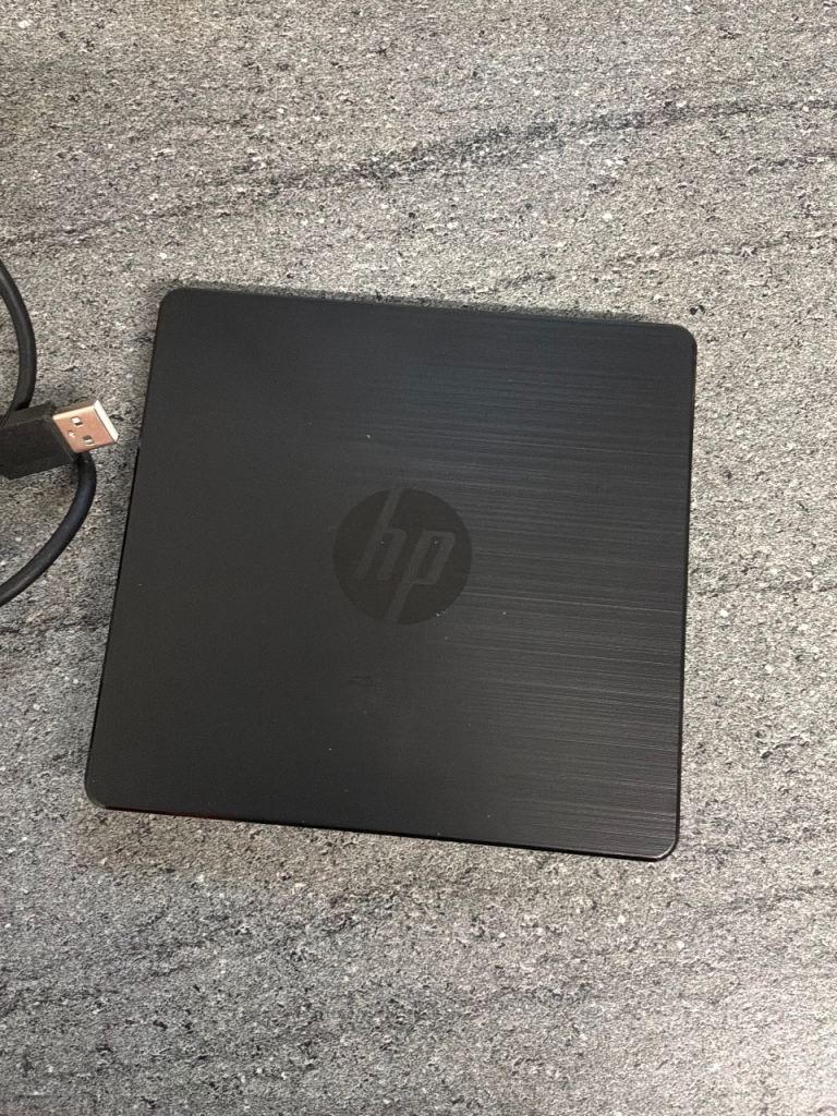 HP USB External DVDRW Drive - Black, Good Condition