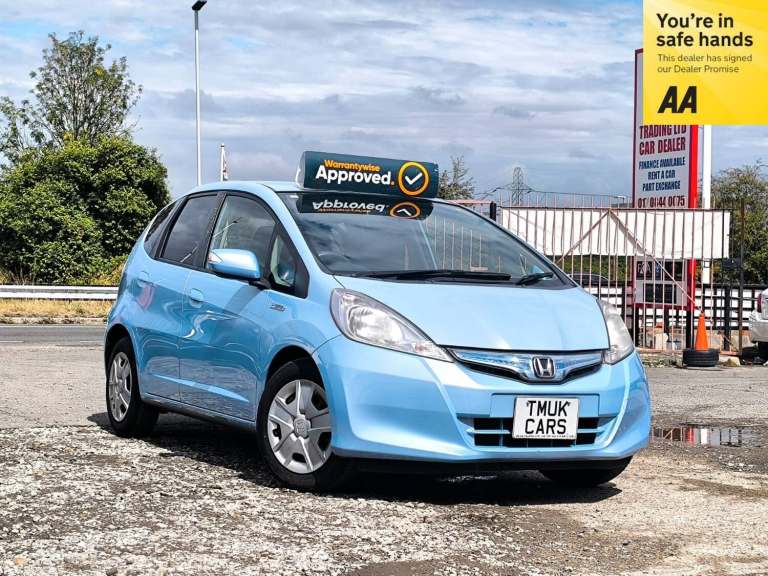 2013 Honda Jazz 1.3 Hybrid 2 Keys ULEZ Compliant Hatchback Petrol/Electric Hybrid Automatic