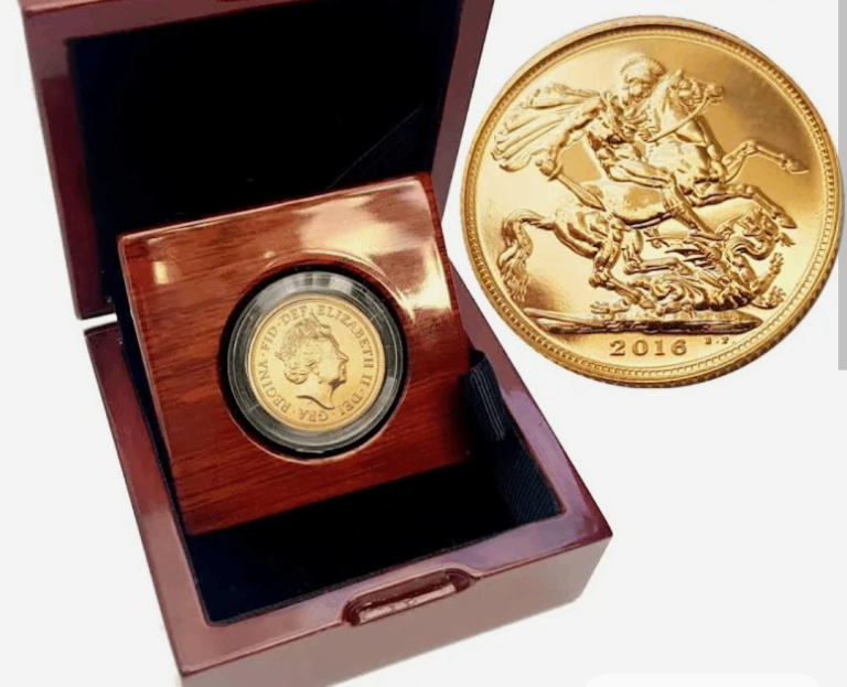 Half a Gold Sovereign 2016