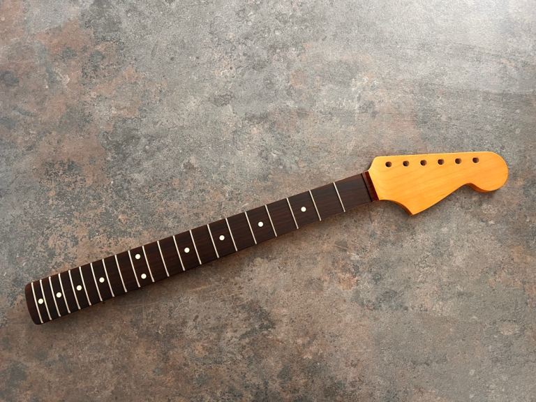 Brand New USA Specification Jazzmaster Neck 21 Frets - Vintage Tint finish. #1