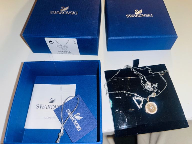 Swarovski Zodiac Libra Necklace Women Necklace White 5349218 – Good Condition (Price negotiable)