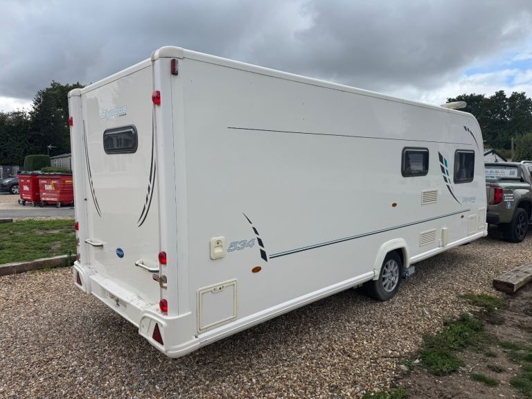 2011 bailey Olympus 534 single axle fixed bed touring caravan