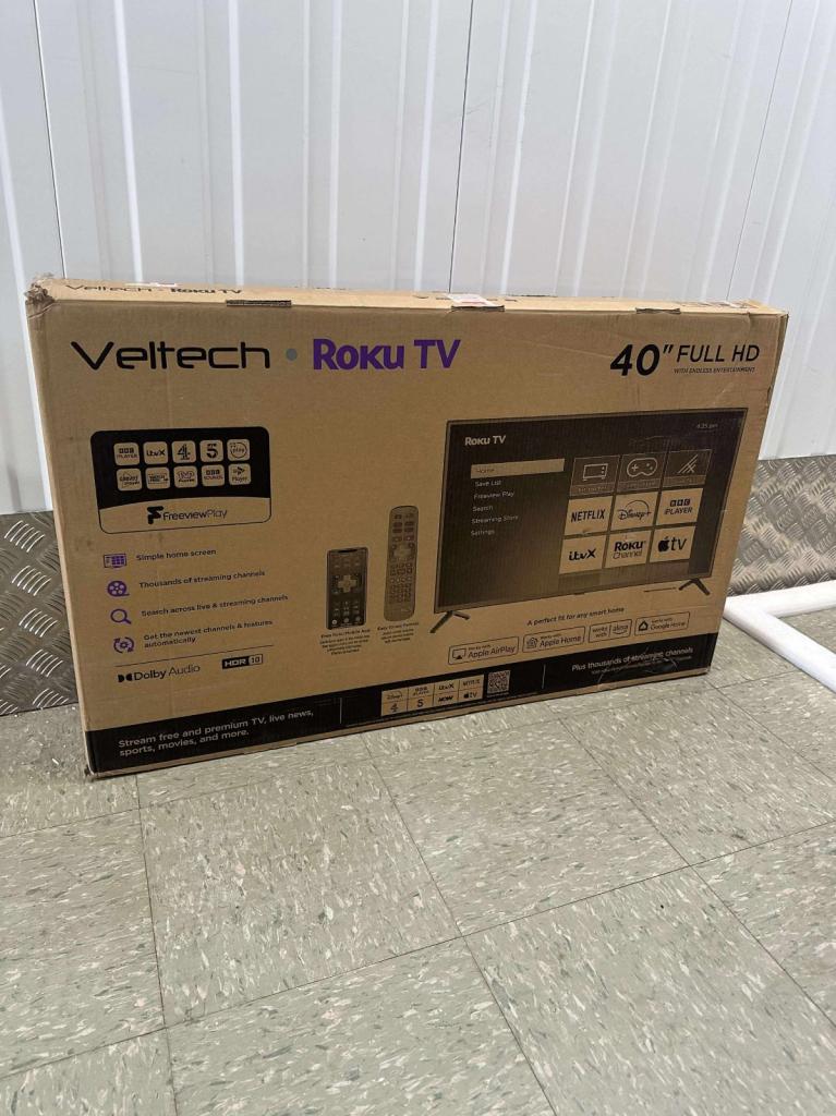 Veltech Roku TV 40-inch Full HD Smart TV