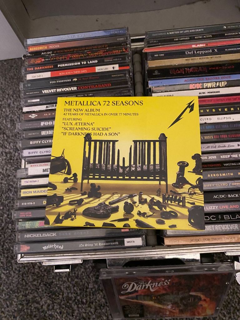 Rock album collection 