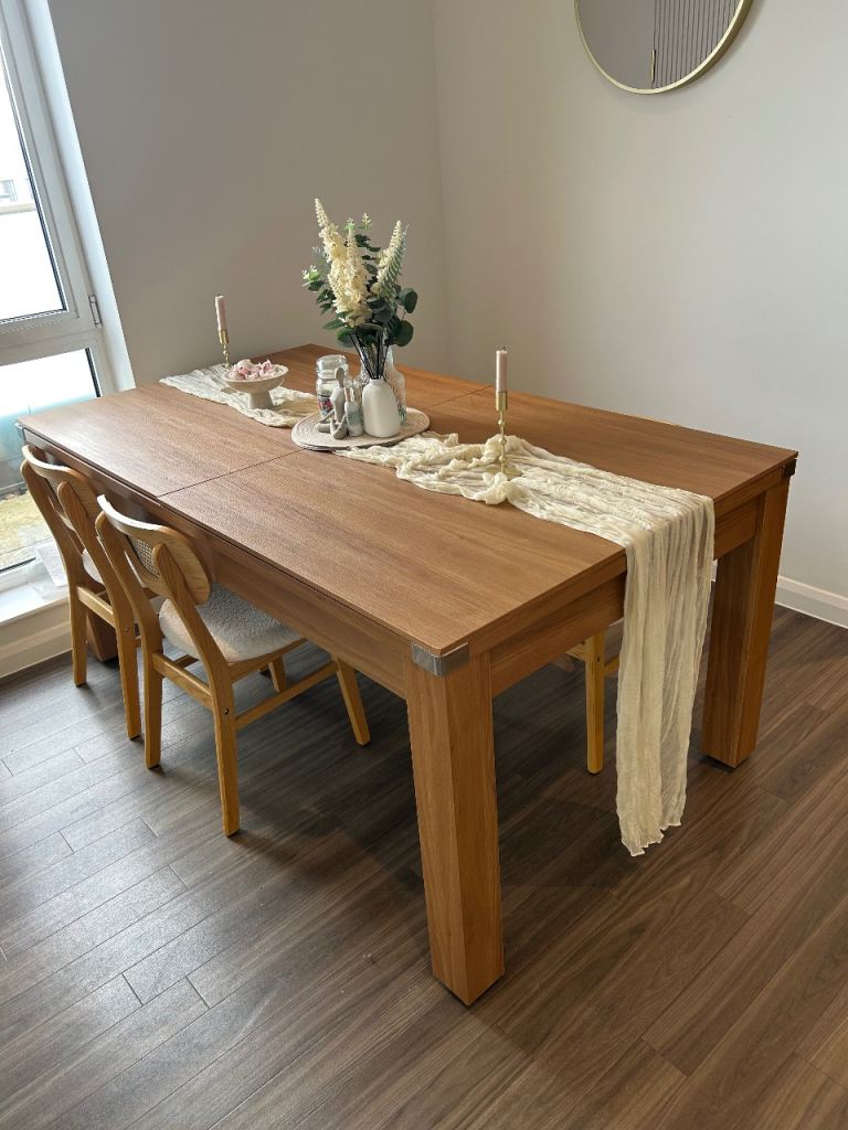 🔥 3-IN-1 DINING TABLE – POOL – TABLE TENNIS! 🎱🏓