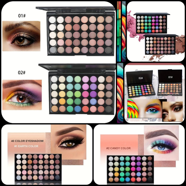 40 Colors Multicolor Eyeshadow Palette-BRAND NEW