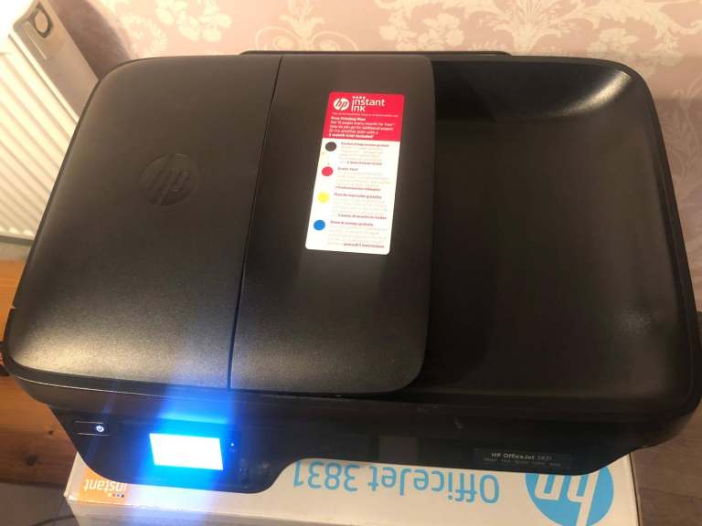 HP OfficeJet 3831 All-in-One Printer.