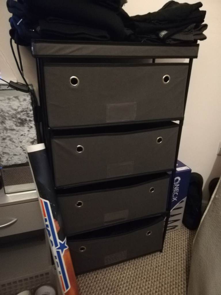 Canvas 4 drawer unit 
