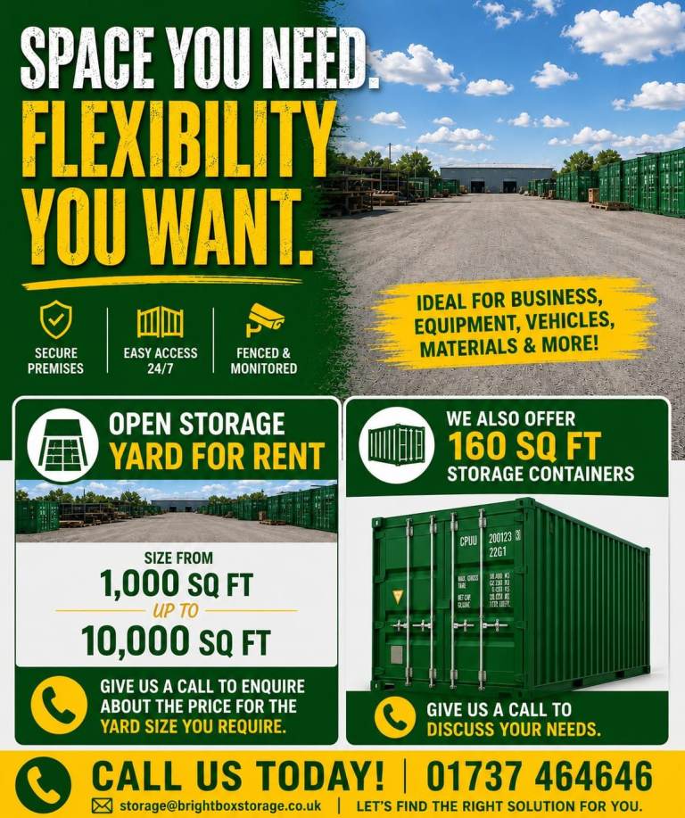 Open Storage Yard Farnham