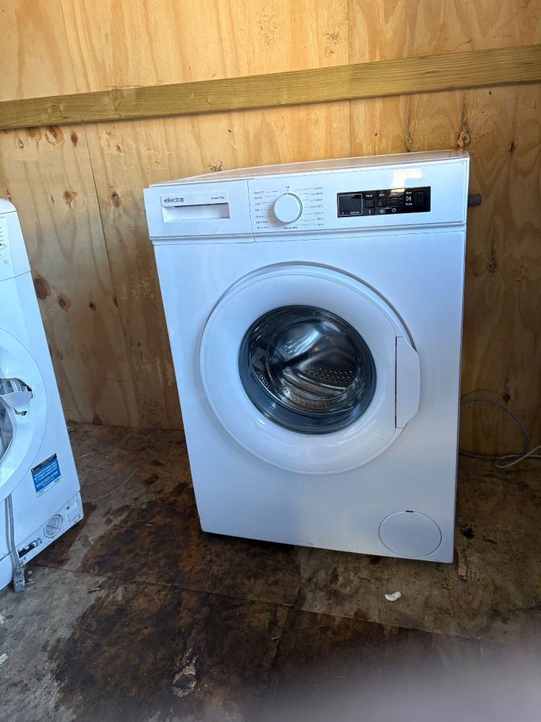 Electra washing machine 7kg drum W1245CTOW —free delivery 