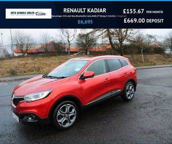 RENAULT KADJAR 1.5 dCi Dynamique 2016,Sat Nav,Bluetooth,Cruise,DAB,19*Alloys,F.S.H,Ulez Compliant