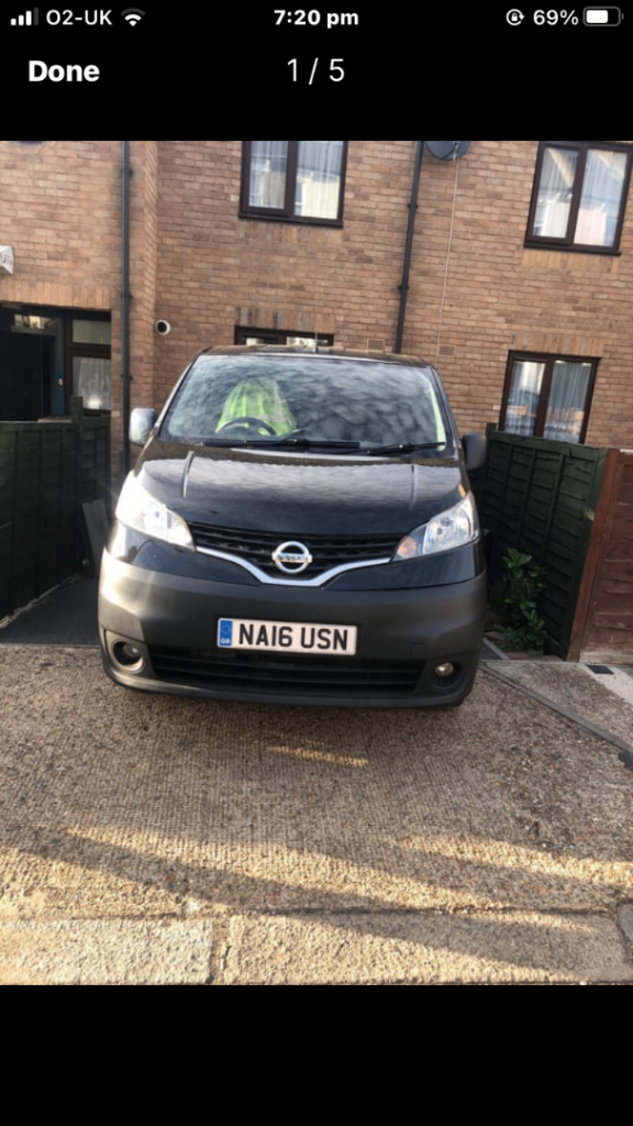 Nissan, NV200, Car Derived Van, 2016, Manual, 1461 (cc)