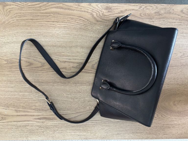 Charles and Keith Trapeze Bag Black