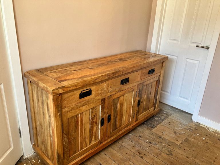 Solid Mango Wood Sideboard