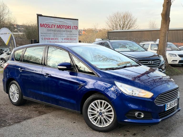 2015 Ford S-Max 2.0 TDCi Zetec Powershift Euro 6 (s/s) 5dr MPV Diesel Automatic