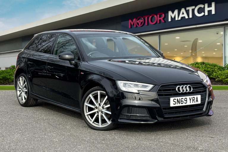2019 Audi A3 1.0 TFSI 30 Black Edition Sportback Euro 6 (s/s) 5dr Hatchback Manual