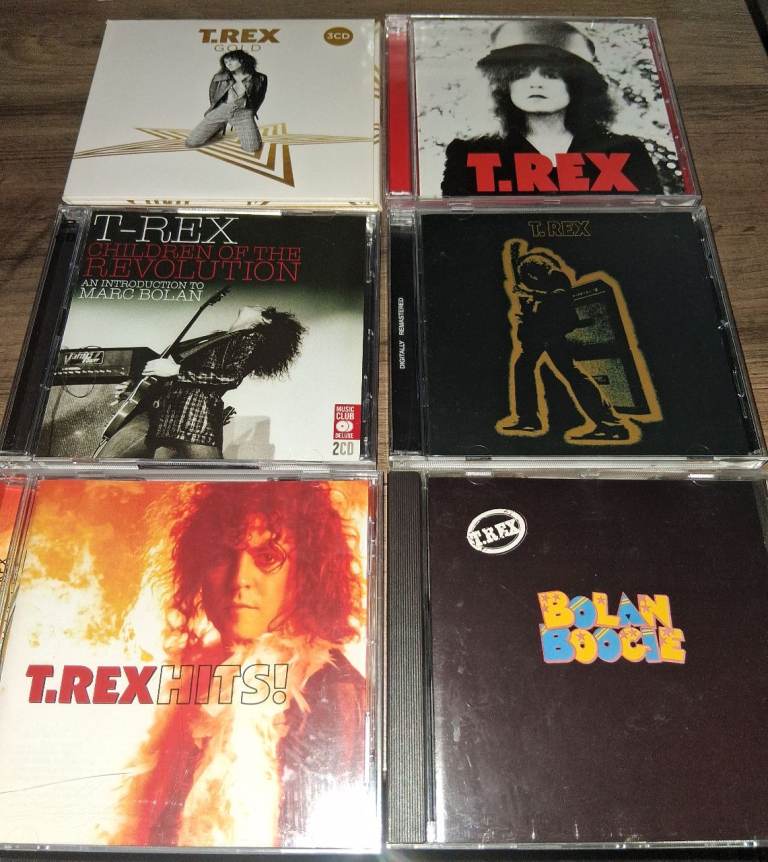 Joblot - T-Rex cd's x 6 - Great Condition