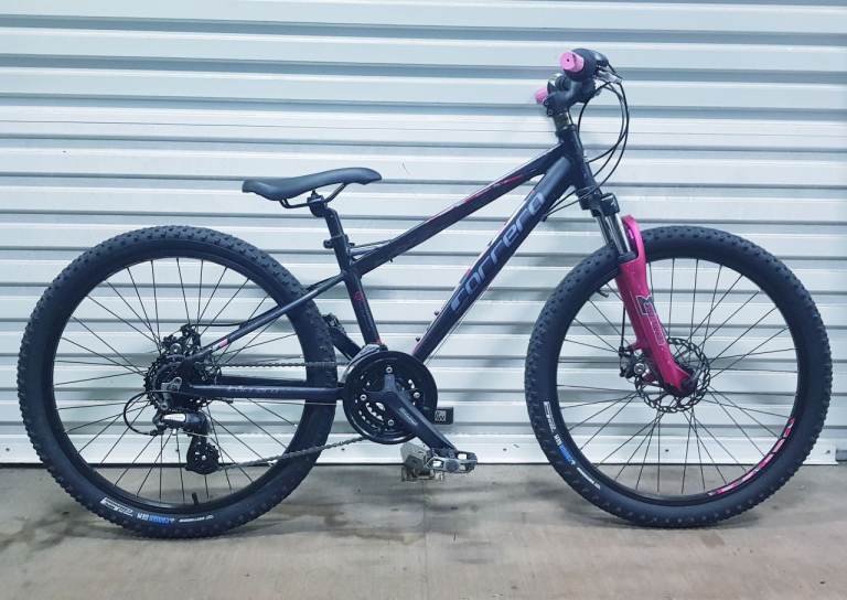 Carrera Luna 24 inch wheels girls mountain bike lightweight.