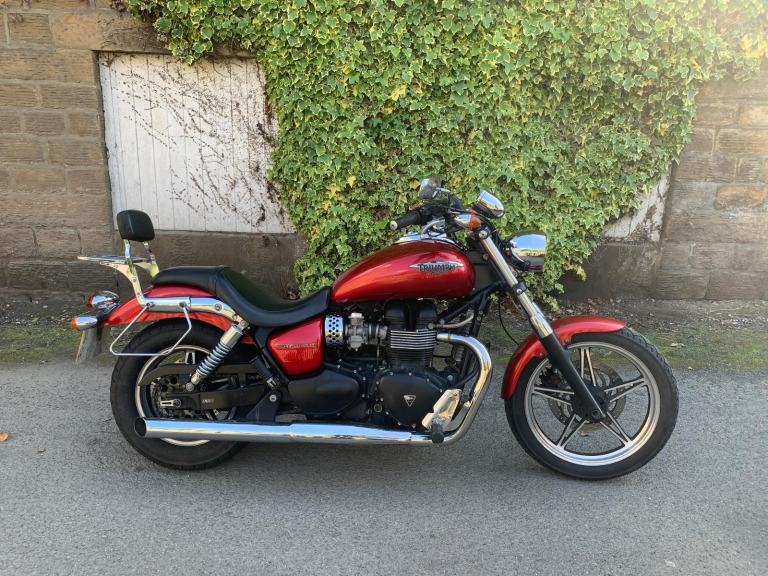 2011 Triumph SPEED MASTER 865 TWIN (CLASSIC MOTORCYCLE) LIKE HARLEY DAVIDSON 