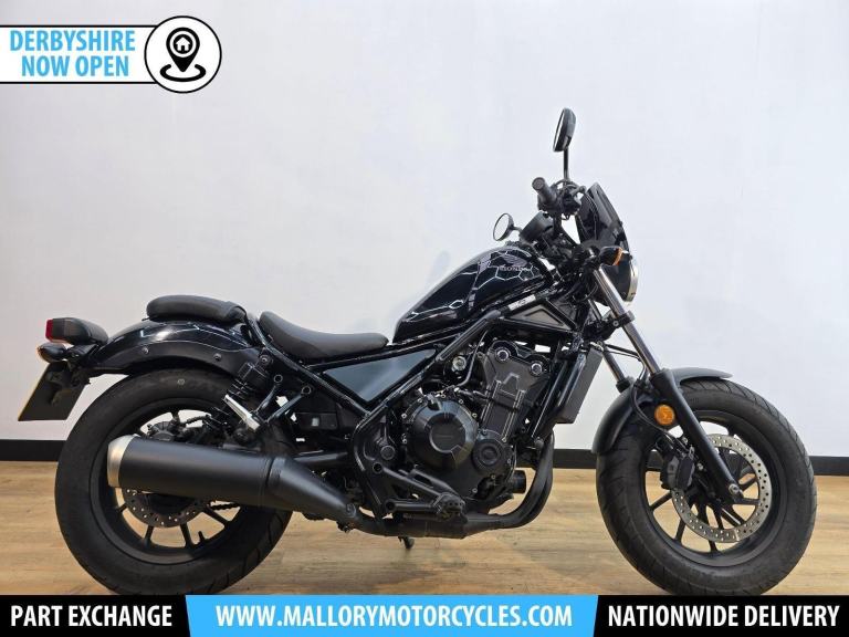 Honda CMX500 Rebel 500 Black 2019 - ABS, Engine Bars, 2 Keys, FSH, Datatag