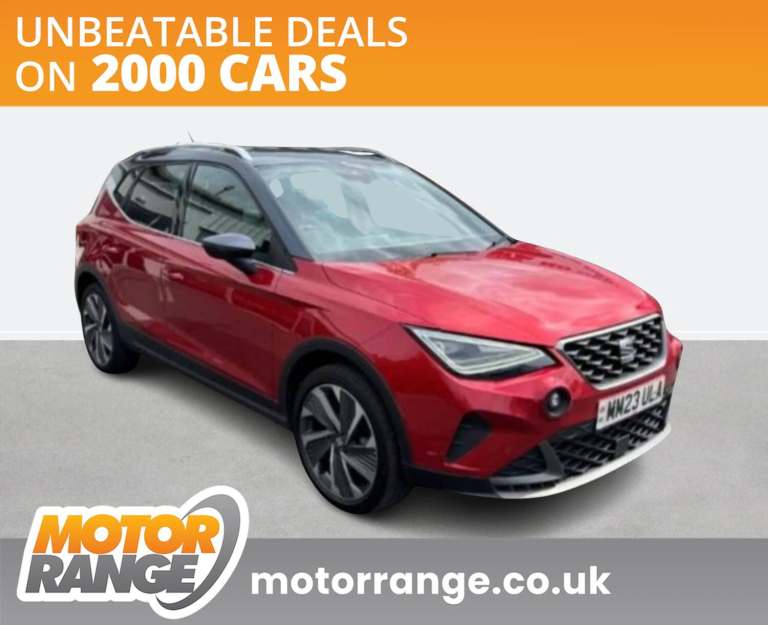 2023 SEAT Arona 1.5 TSI 150 FR Sport 5dr DSG HATCHBACK PETROL Automatic