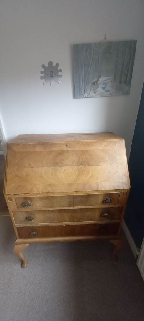 Antique Victorian Bureau Desk