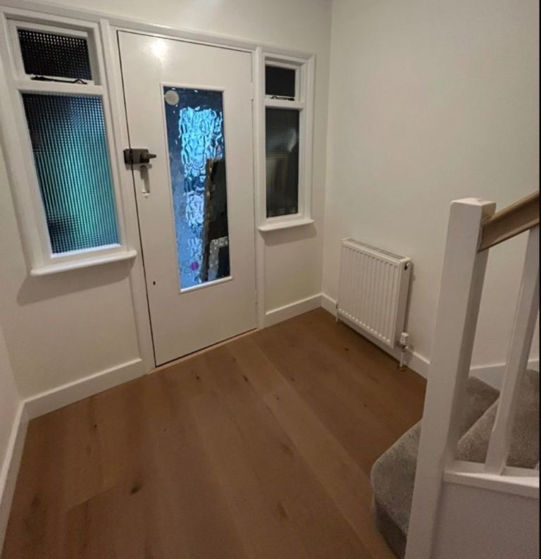 Engineered wood flooring