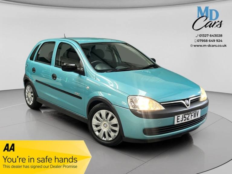 2002 Vauxhall Corsa 1.4i 16V Elegance 5dr Auto HATCHBACK PETROL Automatic