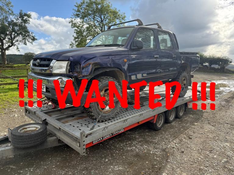 2004 Toyota Hilux WANTED ALL TOYOTA HILUX!!! ANY AGE!!!!  PICK UP Diesel Manual