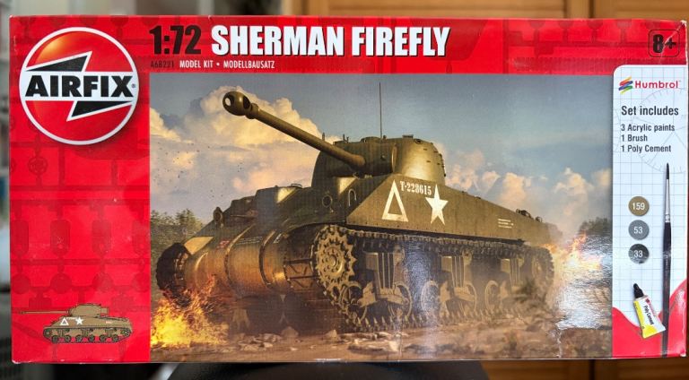 Airfix 1:72 Sherman Firefly Model Kit - NEW