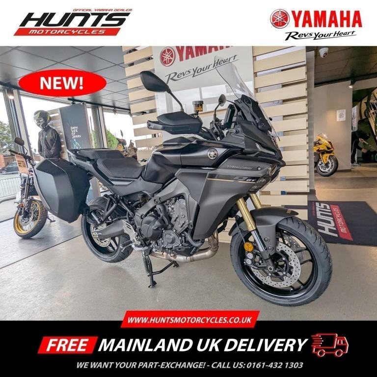 NEW 2025 MY Yamaha Tracer 9GT Y-AMT AUTO. Tech Black. £15,354 On the Road