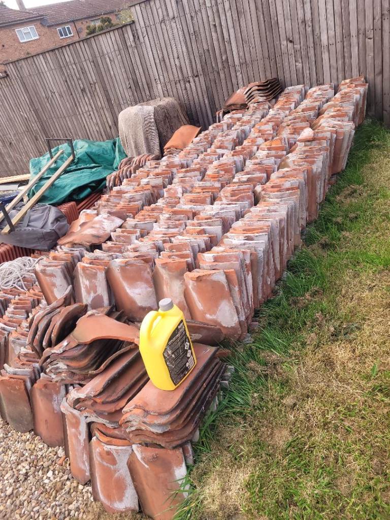 Old clay tiles 