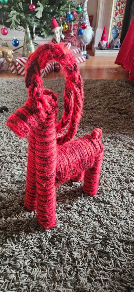 Red woolly reindeer 