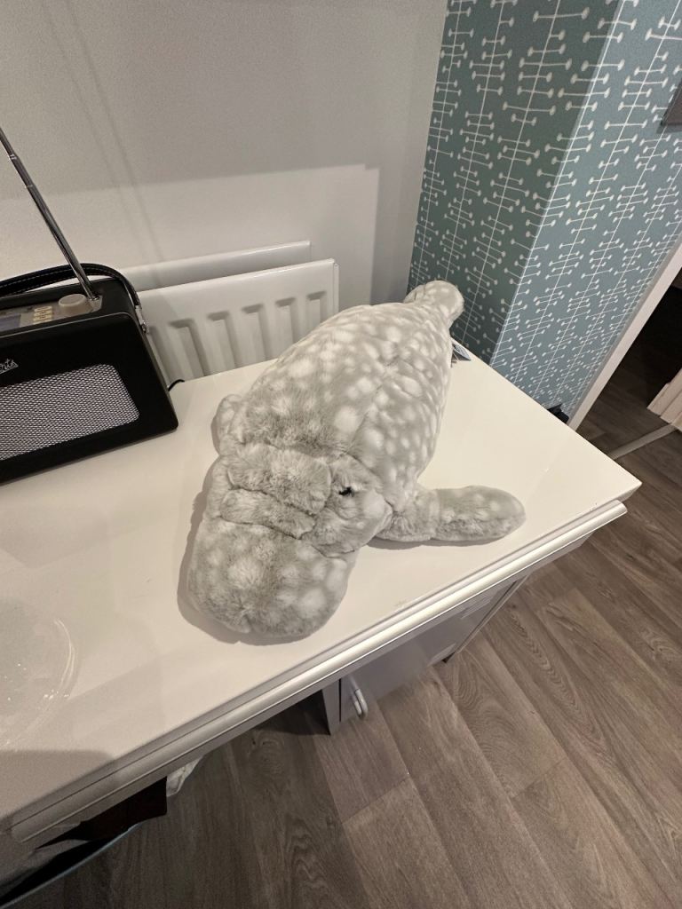 Rare and Retired Large Billow Manatee JELLYCAT