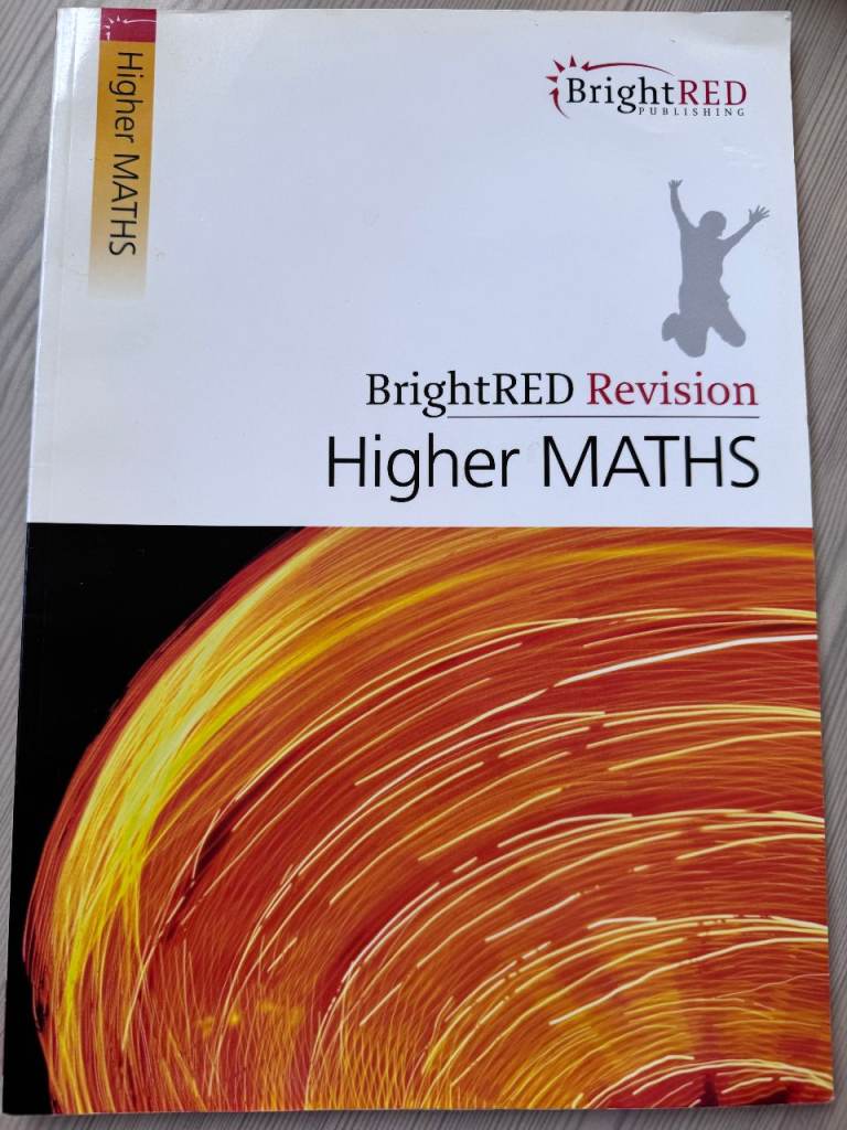 BrightRED Revision Higher Maths Study Guide