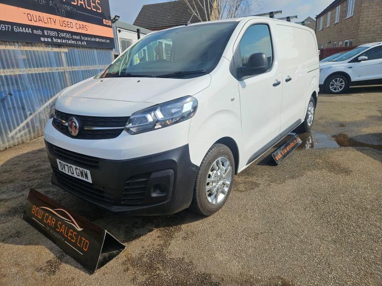 2020 Vauxhall Vivaro 2700 1.5d 120PS Edition H1 Van PANEL VAN DIESEL Manual