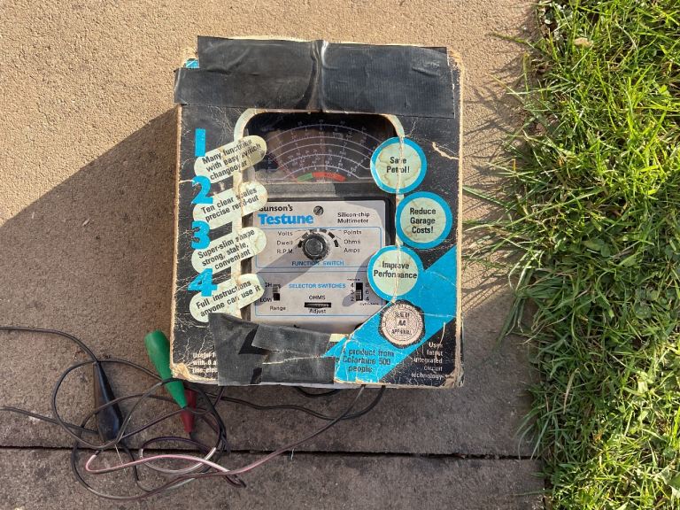 Gunsons 12 volt test tuner with manual 