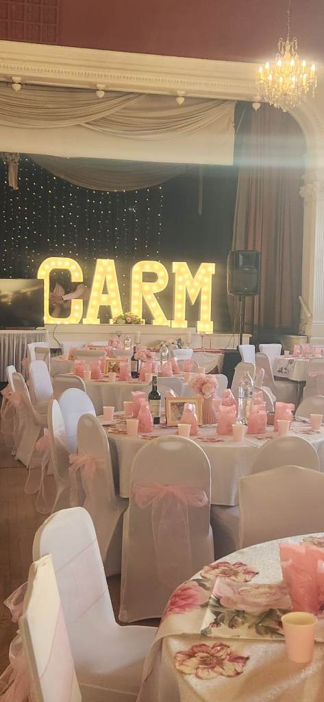 HIRE PARTY LED  NUMBERS FOR EVENTS