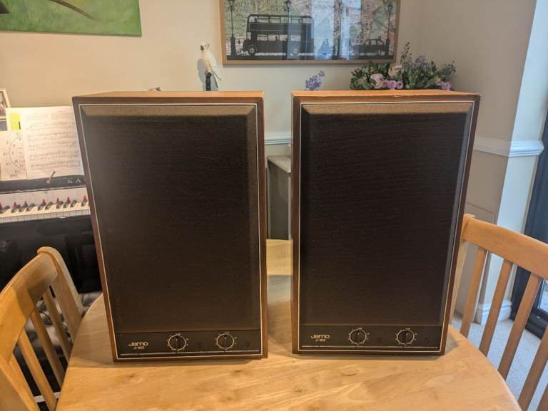 Jamo J-103 Vintage Danish 3-Way Hi-Fi Speakers – Original & Fully Working