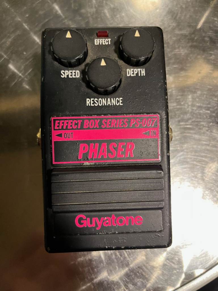 GUYATONE PS-007 PHASER PEDAL 1981