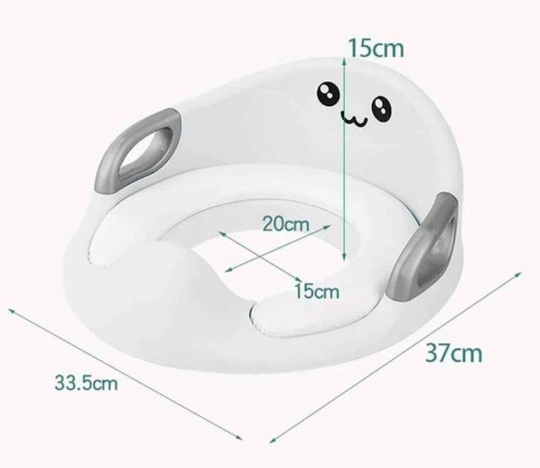Brand New Unused Potty Training Toilet Seat for Kids,Splash guard with handrest and elevated back