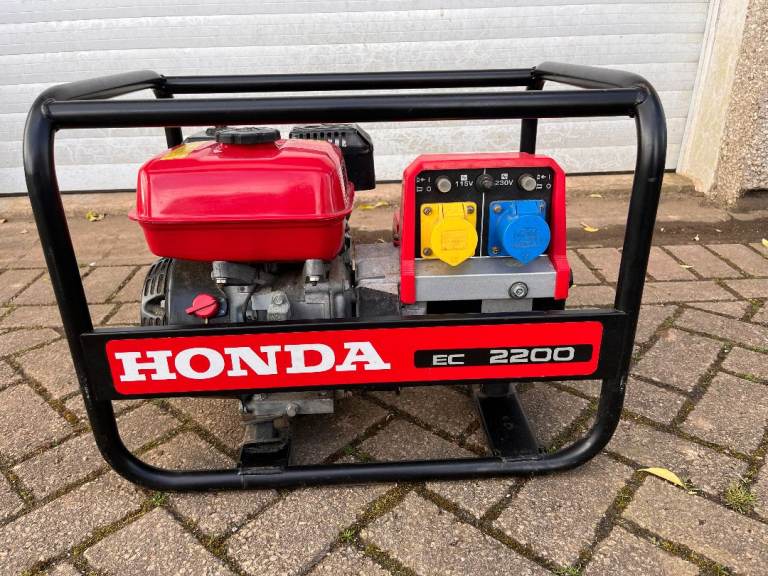 Honda EC2200 Open Frame Generator 115/230VAC Petrol for sale