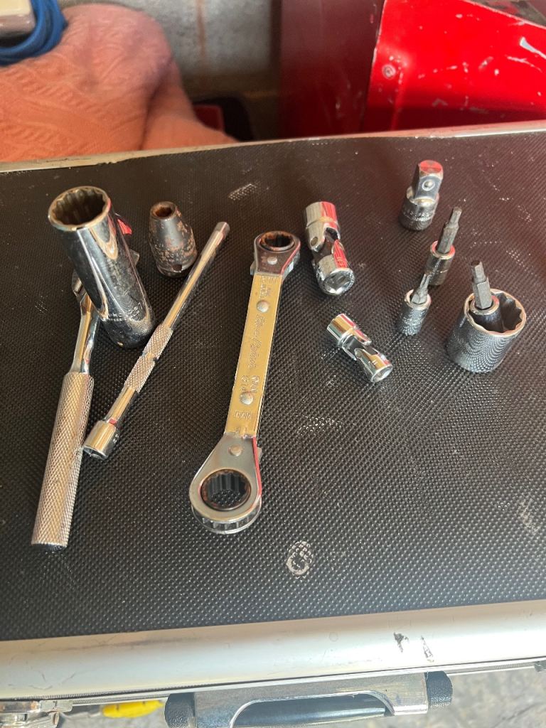 Mixed Socket & Ratchet Set – Fair Condition